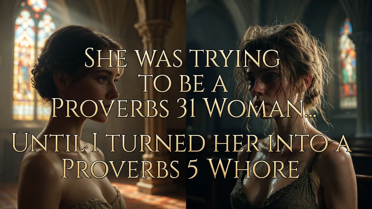 She Was Trying to Be a Proverbs 31 Woman… Until I Turned Her Into a Proverbs 5 Whore