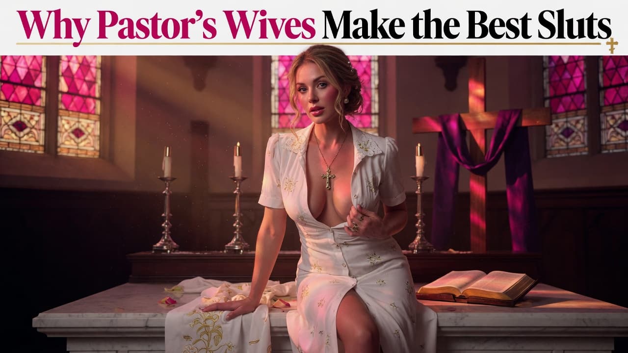 Why Pastor’s Wives Make the Best Sluts: A Deep Theological & Filthy Breakdown